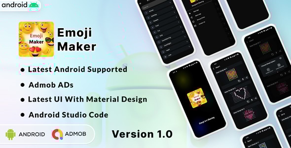 Emoji Maker | Emoji Creator | Android | Admob Ads - CodeCanyon Item for Sale