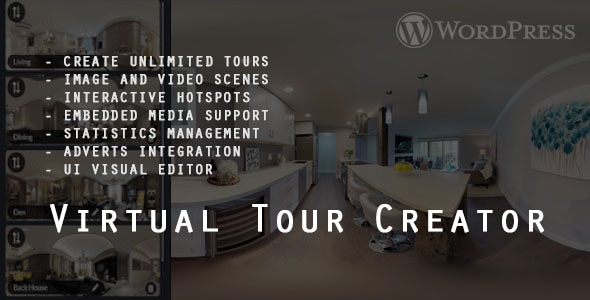 Virtual Tour Creator for Wordpress - CodeCanyon Item for Sale