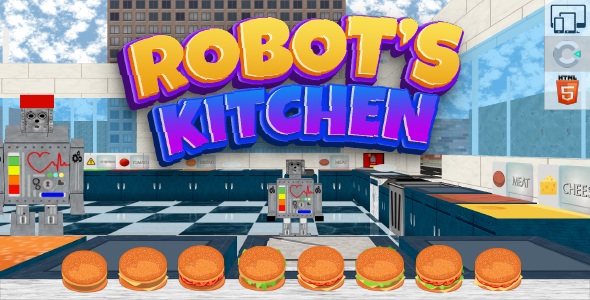 Robot's Kitchen - CodeCanyon Item for Sale