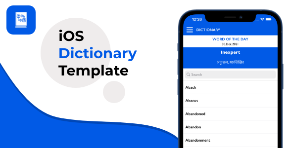 Dictionary Template for iOS - CodeCanyon Item for Sale