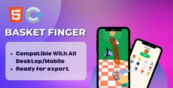 Basket Finger - construct 3 - CodeCanyon Item for Sale