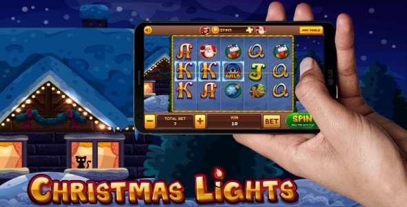 Christmas lights Slot Machine - CodeCanyon Item for Sale
