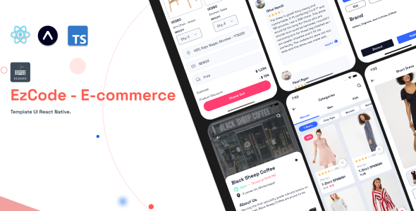 Ezcode - E-commerce React Native Template App - CodeCanyon Item for Sale