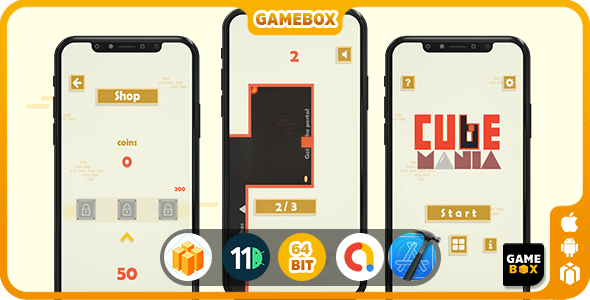 CUBE MANIA -ANDROID-IOS-BUILDBOX CLASSIC - CodeCanyon Item for Sale