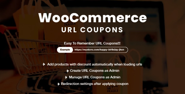 WooCommerce URL Coupons - CodeCanyon Item for Sale