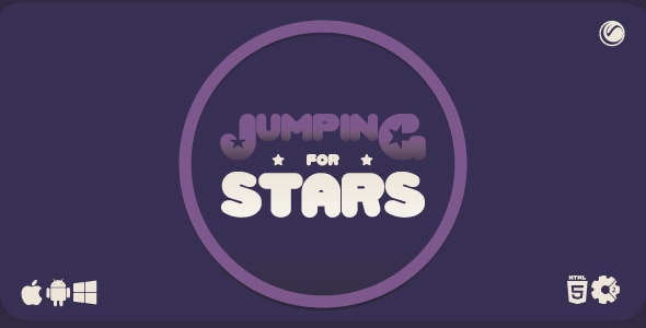 Jumping for Stars | HTML5 Construct Game - CodeCanyon Item for Sale