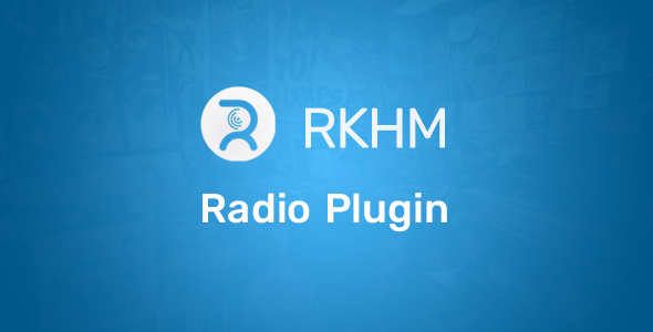 Radio Plugin for RKHM - CodeCanyon Item for Sale