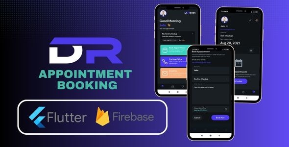 Flutter Appointment Booking | Physician Scheduling | Healthcare Provider Reservation | Doctor Visit - CodeCanyon Item for Sale