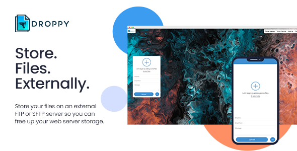 FTP - Droppy online file transfer and sharing by Proxibolt | CodeCanyon