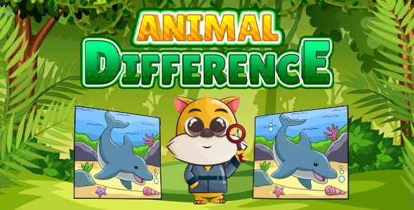 Animal Difference - HTML5 Game - Construct3 - CodeCanyon Item for Sale