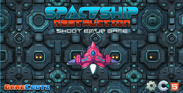 Spaceship Destruction - Construct Game - CodeCanyon Item for Sale