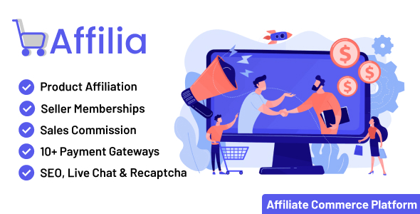 Affilia - Affiliate Commerce Platform - CodeCanyon Item for Sale