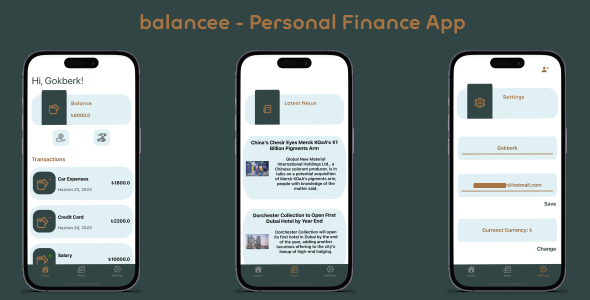 balancee - Personal Finance App - CodeCanyon Item for Sale