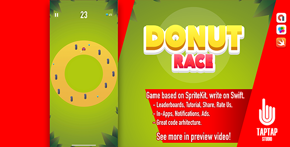 Donut Race - CodeCanyon Item for Sale