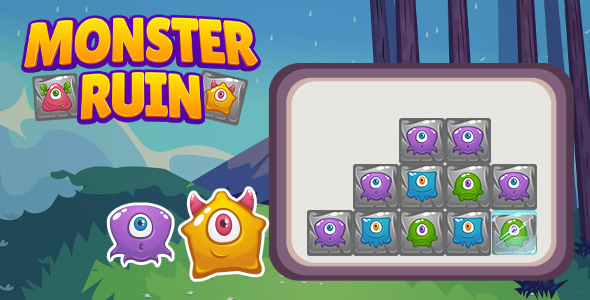 Monster Ruin - HTML5 Game - Construct 3 - CodeCanyon Item for Sale