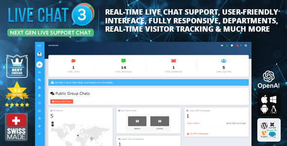 Live Support Chat - Live Chat 3 - CodeCanyon Item for Sale