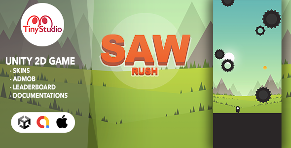 Saw Rush - iOS - CodeCanyon Item for Sale