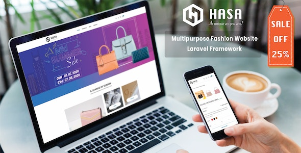 HASA - Laravel Multipurpose Multi-language Fashion Shop - CodeCanyon Item for Sale