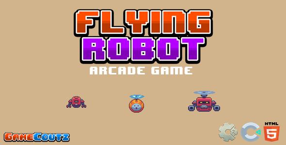 Flying Robot - Construct Game - CodeCanyon Item for Sale