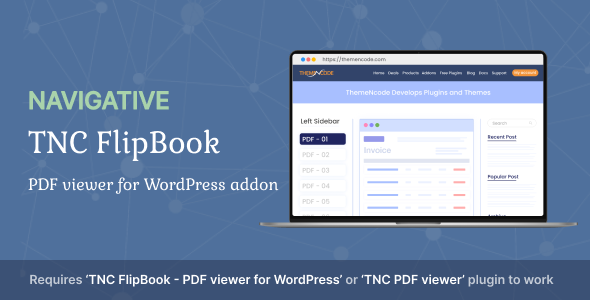 Navigative - TNC FlipBook - PDF viewer for WordPress Addon - CodeCanyon Item for Sale