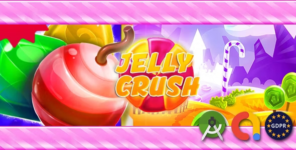 Jelly Crush (android studio + GDPR) - CodeCanyon Item for Sale