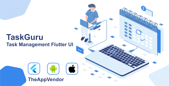 TaskGuru (Task Management) Flutter UI - CodeCanyon Item for Sale
