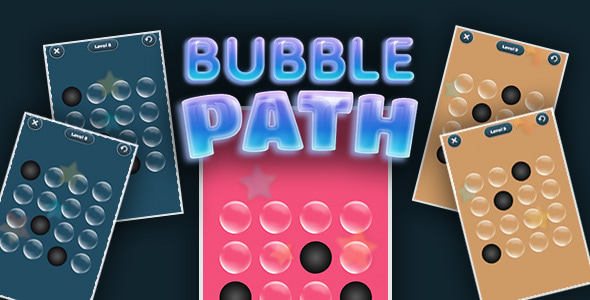 Bubbles Path - Cross Platform Puzzle Game - CodeCanyon Item for Sale