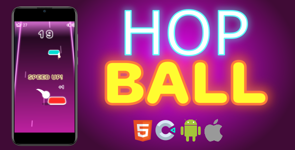 Hop Ball - HTML5 Game - Construct 3 - CodeCanyon Item for Sale