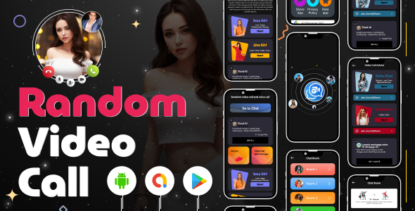 Random Video Call App |Agora SDK VIdeo Call | Firebase Backend | Android App | Admob Ads | V3.1 - CodeCanyon Item for Sale