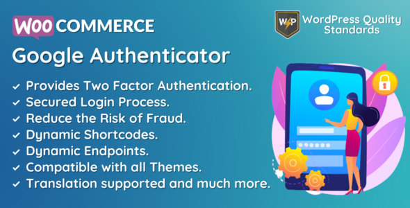 WooCommerce Google Authenticator | Two Factor Authentication - CodeCanyon Item for Sale