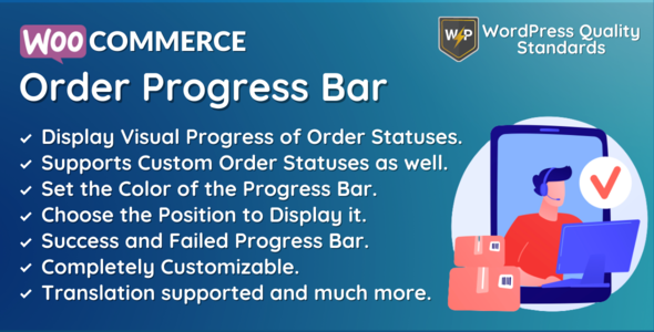 WooCommerce Order Progress Bar | Order Tracking - CodeCanyon Item for Sale