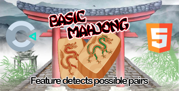 Basic Mahjong (HTML5 Game - Construct 3) - CodeCanyon Item for Sale