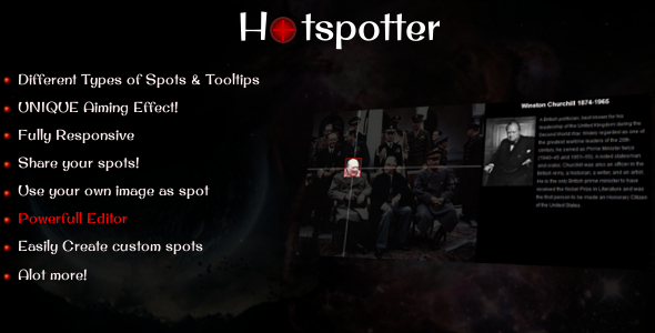 Hotspotter - Hotspot Maker jQuery Plugin - CodeCanyon Item for Sale