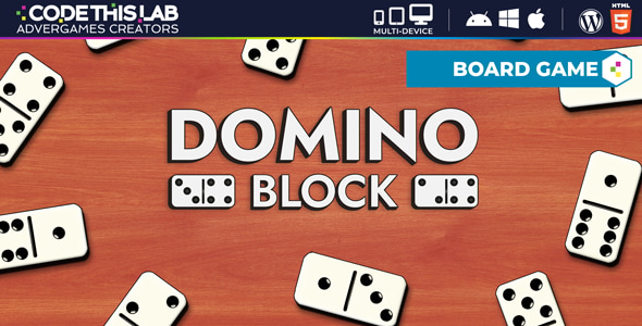 Domino Block - HTML5 Logic Game - CodeCanyon Item for Sale