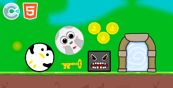 Animals Party Ball - HTML5 Game - Construct 3 - CodeCanyon Item for Sale