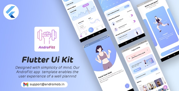 Fitness App Flutter Ui Kit - CodeCanyon Item for Sale