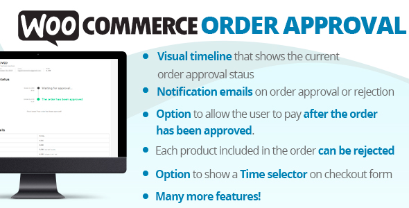 WooCommerce Order Approval - CodeCanyon Item for Sale