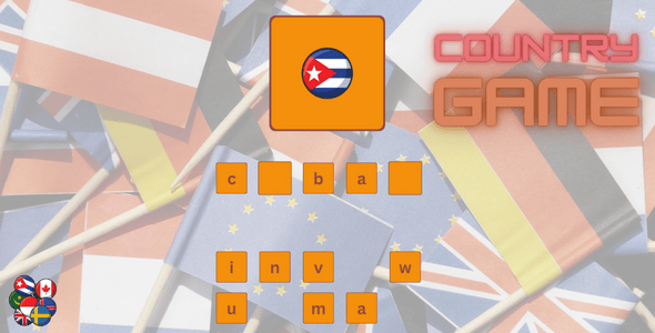 Countries html5 game - CodeCanyon Item for Sale