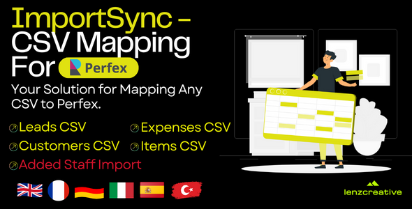 ImportSync - CSV Mapping For Perfex CRM - CodeCanyon Item for Sale