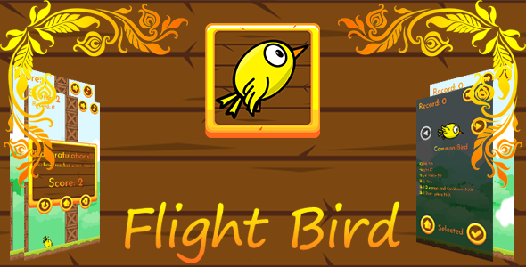 FlightBird - HTML5 Game - CodeCanyon Item for Sale