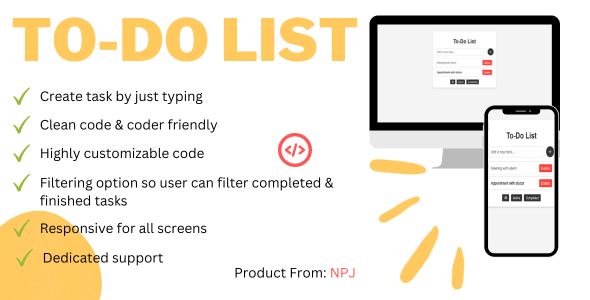 ToDo List - CodeCanyon Item for Sale