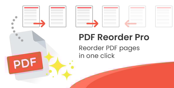 PDF Reorder Pro - CodeCanyon Item for Sale