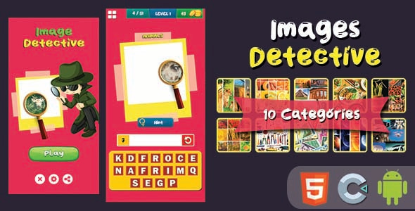 Images Detective (Construct 3 | HTML5) - CodeCanyon Item for Sale