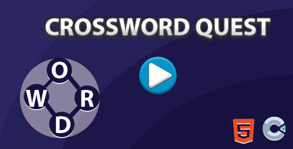 Crossword Quest - Html5 Game - CodeCanyon Item for Sale