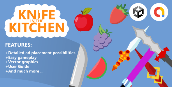 Knife In The Kitchen Unity, Admob - CodeCanyon Item for Sale