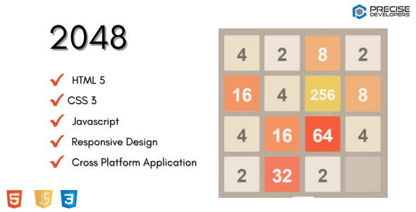 The Ultimate 2048 Puzzle Game - HTML 5 | CSS | JavaScript | jQuery - CodeCanyon Item for Sale