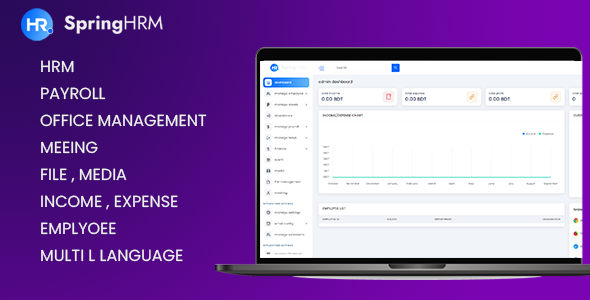 HRM MAX , Payroll, Attendance, File , Account Management Platform - CodeCanyon Item for Sale