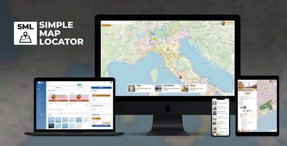 Simple Map Locator - CodeCanyon Item for Sale