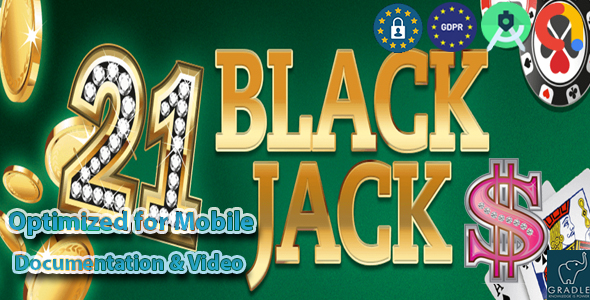 BLACKJACK21 DOLLAR (Admob + GDPR + Android Studio) - CodeCanyon Item for Sale