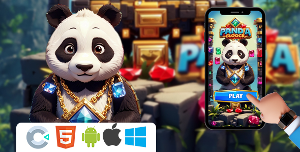 Panda Bloock ( Construct 3) - CodeCanyon Item for Sale
